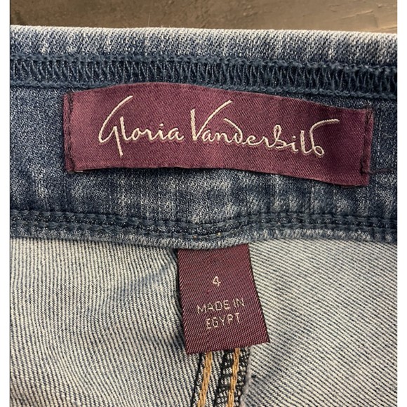 Gloria Vanderbilt Jegging Capri Pants - Sz 4 - Picture 6 of 7